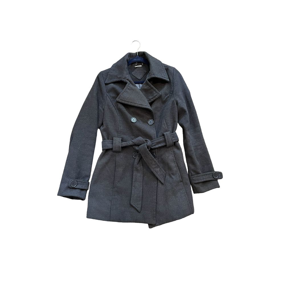 Jou Jou Gray Pea Coat